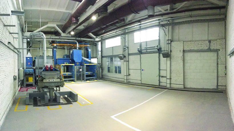 Renovation of the mica cleaning department in Elinar  ZEIM plant